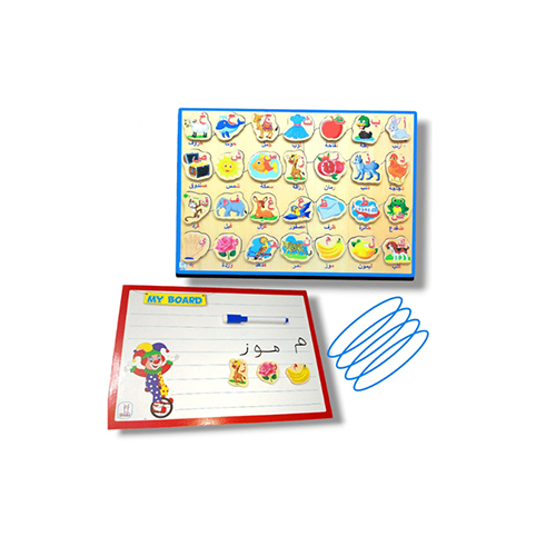 Puzzle and letter writing board