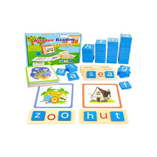 Wooden Reading Blocks